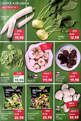 aktuální leták Kaufland 14.1.2026-20.1.2026