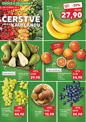 aktuální leták Kaufland 21.1.2026-27.1.2026