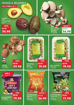 aktuální leták Kaufland 21.1.2026-27.1.2026