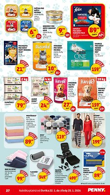 aktuální leták Penny Market 22.1.2026-28.1.2026