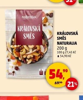 KRÁLOVSKÁ SMĚS NATURALIA 200 g - Penny Market aktualniletaky.eu
