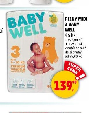 PLENY MIDI 3 BABY WELL - Penny Market aktualniletaky.eu