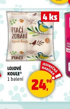 Lojové koule 1 balení - Penny Market aktualniletaky.eu