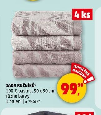 SADA RUČNÍKŮ - Penny Market aktualniletaky.eu