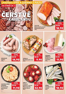 aktuální leták Kaufland 28.1.2026-2.2.2026