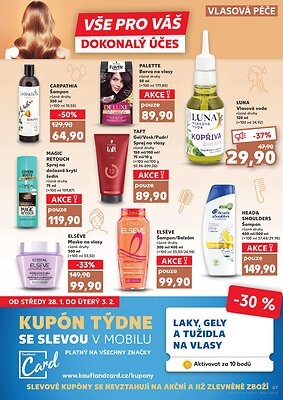 aktuální leták Kaufland 28.1.2026-2.2.2026
