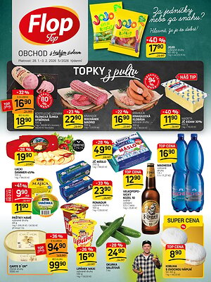 aktuální leták FLOP TOP 28.1.2026-3.2.2026