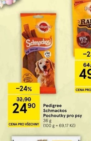 Pedigree Schmackos Pochoutky pro psy - Tesco aktualniletaky.eu