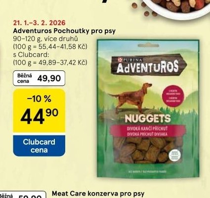 Adventuros Pochoutky pro psy - Tesco aktualniletaky.eu