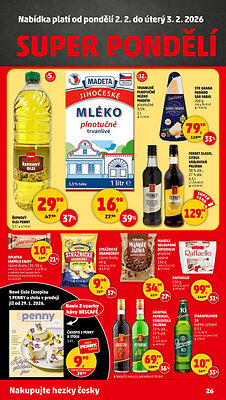 aktuální leták Penny Market 29.1.2026-3.2.2026