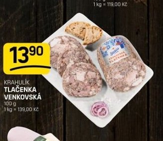 Krahulík Tlačenka venkovská - FLOP aktualniletaky.eu