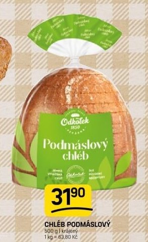 Chléb podmáslový - FLOP aktualniletaky.eu