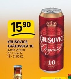 Krušovice Královská 10 - FLOP aktualniletaky.eu