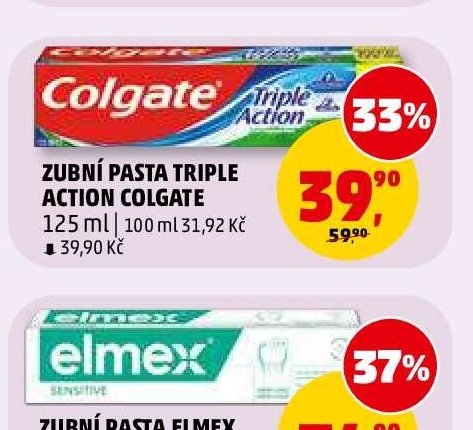 Zubní pasta Triple Action Colgate - Penny Market aktualniletaky.eu