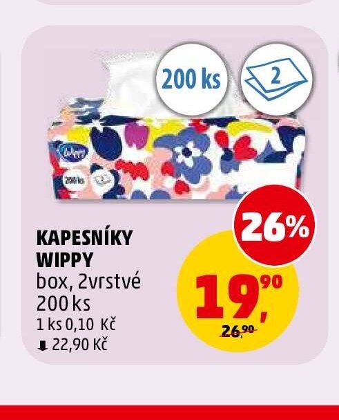 Kapesníčky Wippy - Penny Market aktualniletaky.eu