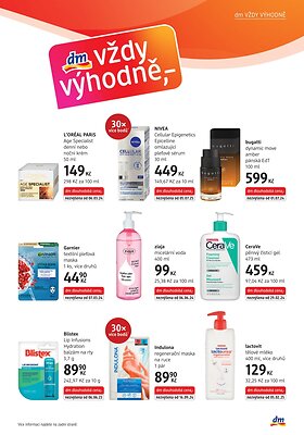 aktuální leták dm drogerie 5.2.2026-4.3.2026