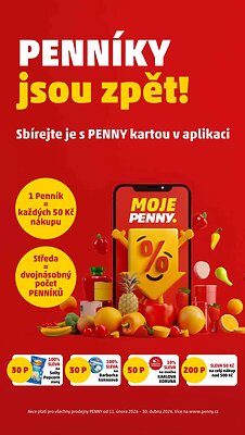 aktuální leták Penny Market 11.2.2026-17.2.2026