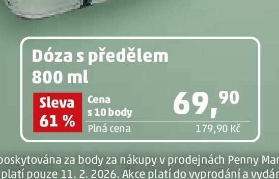 Dóza s předělem 800 ml - Penny Market aktualniletaky.eu