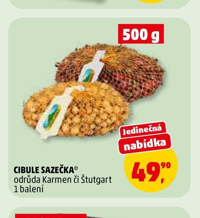 CIBULE SAZEČKA - Penny Market aktualniletaky.eu
