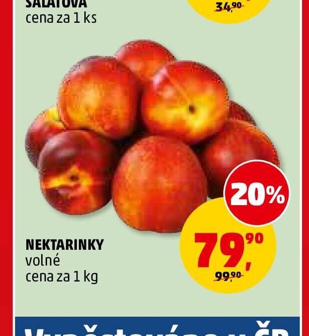 Nektarinky volné - Penny Market aktualniletaky.eu