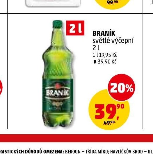 Braník světlé výčepní - Penny Market aktualniletaky.eu