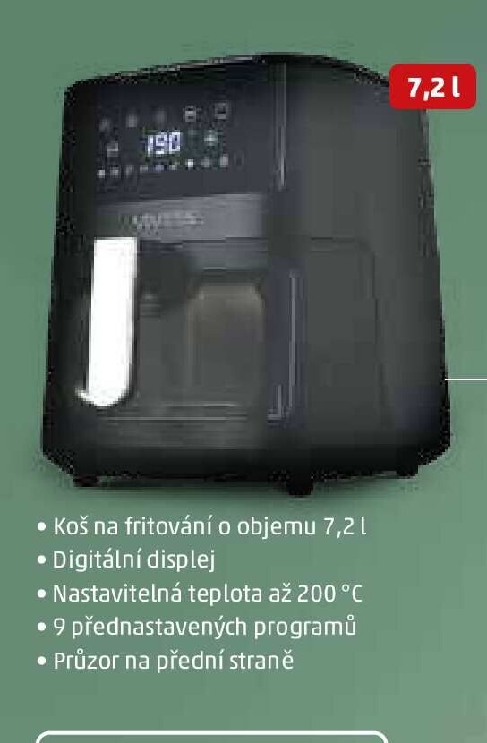 Horkovzdušná fritéza 7,2 l - Penny Market aktualniletaky.eu