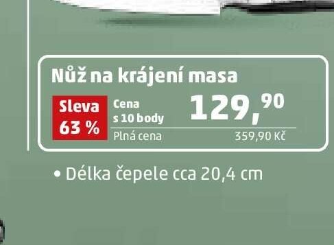 Nůž na krájení masa - Penny Market aktualniletaky.eu