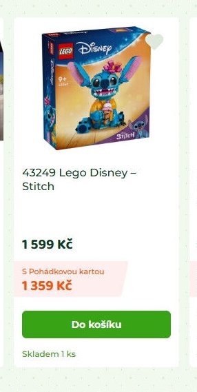 43249 Lego Disney – Stitch - Dráčik aktualniletaky.eu