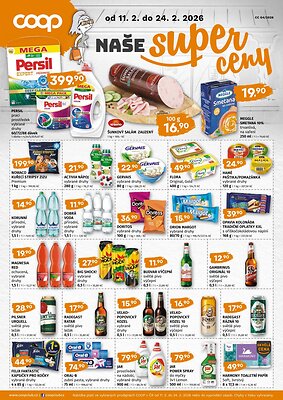aktuální leták COOP 11.2.2026-24.2.2026