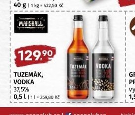TUZEMÁK, VODKA 37,5 % 0,5 l - COOP aktualniletaky.eu