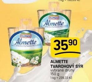 ALMETTE TVAROHOVÝ SÝR - FLOP aktualniletaky.eu