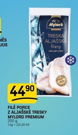 Filé porce z aljašské tresky Mylord Premium - FLOP aktualniletaky.eu