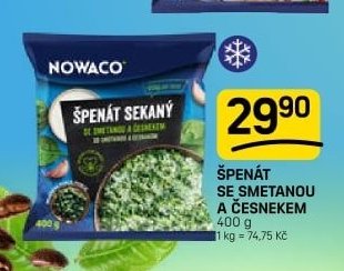 Špenát se smetanou a česnekem - FLOP aktualniletaky.eu