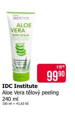 IDC Institute Aloe Vera tělový peeling - Teta drogerie aktualniletaky.eu