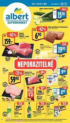 Albert Supermarket leták strana 1