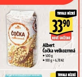 Albert Čočka velkozrnná - Albert aktualniletaky.eu