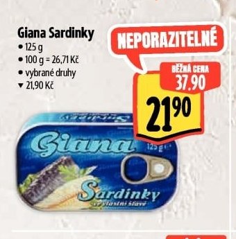Giana Sardinky - Albert aktualniletaky.eu