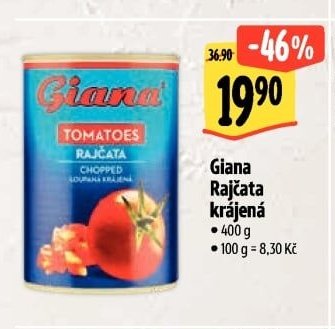 Giana Rajčata krájená - Albert aktualniletaky.eu