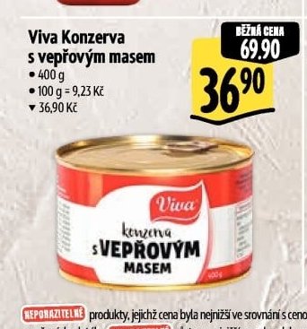 Viva Konzerva s vepřovým masem - Albert aktualniletaky.eu