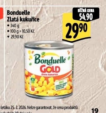 Bonduelle Zlatá kukuřice - Albert aktualniletaky.eu