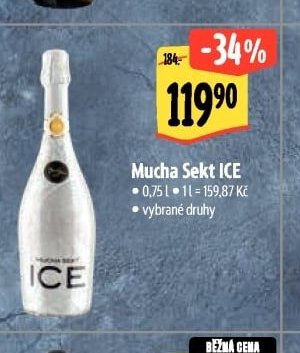 Mucha Sekt ICE - Albert aktualniletaky.eu