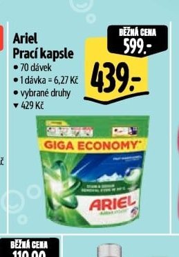 Ariel Prací kapsle - Albert aktualniletaky.eu