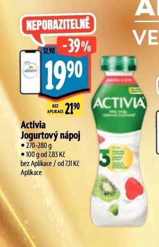 Activia Jogurtový nápoj - Albert aktualniletaky.eu