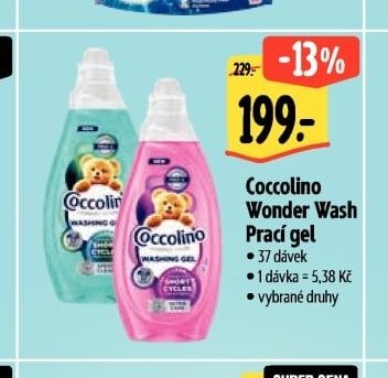 Coccolino Wonder Wash Prací gel - Albert aktualniletaky.eu