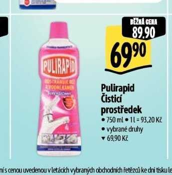 Pulirapid Čisticí prostředek - Albert aktualniletaky.eu