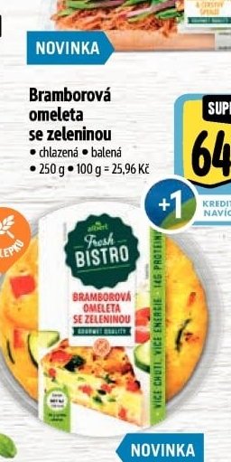 Bramborová omeleta se zeleninou - Albert aktualniletaky.eu