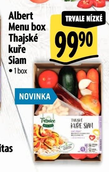Albert Menu box Thajské kuře Siam - Albert aktualniletaky.eu