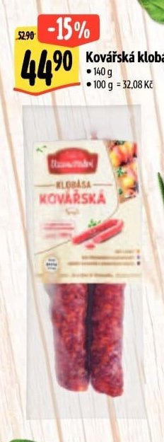 Kovářská klobása - Albert aktualniletaky.eu