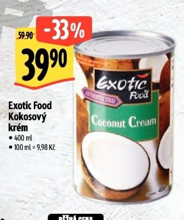 Exotic Food Kokosový krém - Albert aktualniletaky.eu