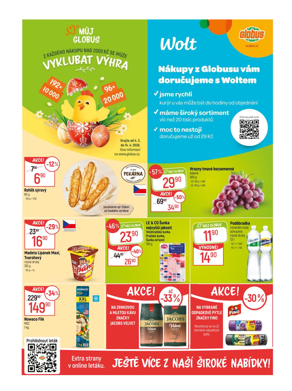 Globus leták Praha - Štěrboholy Globus strana 2